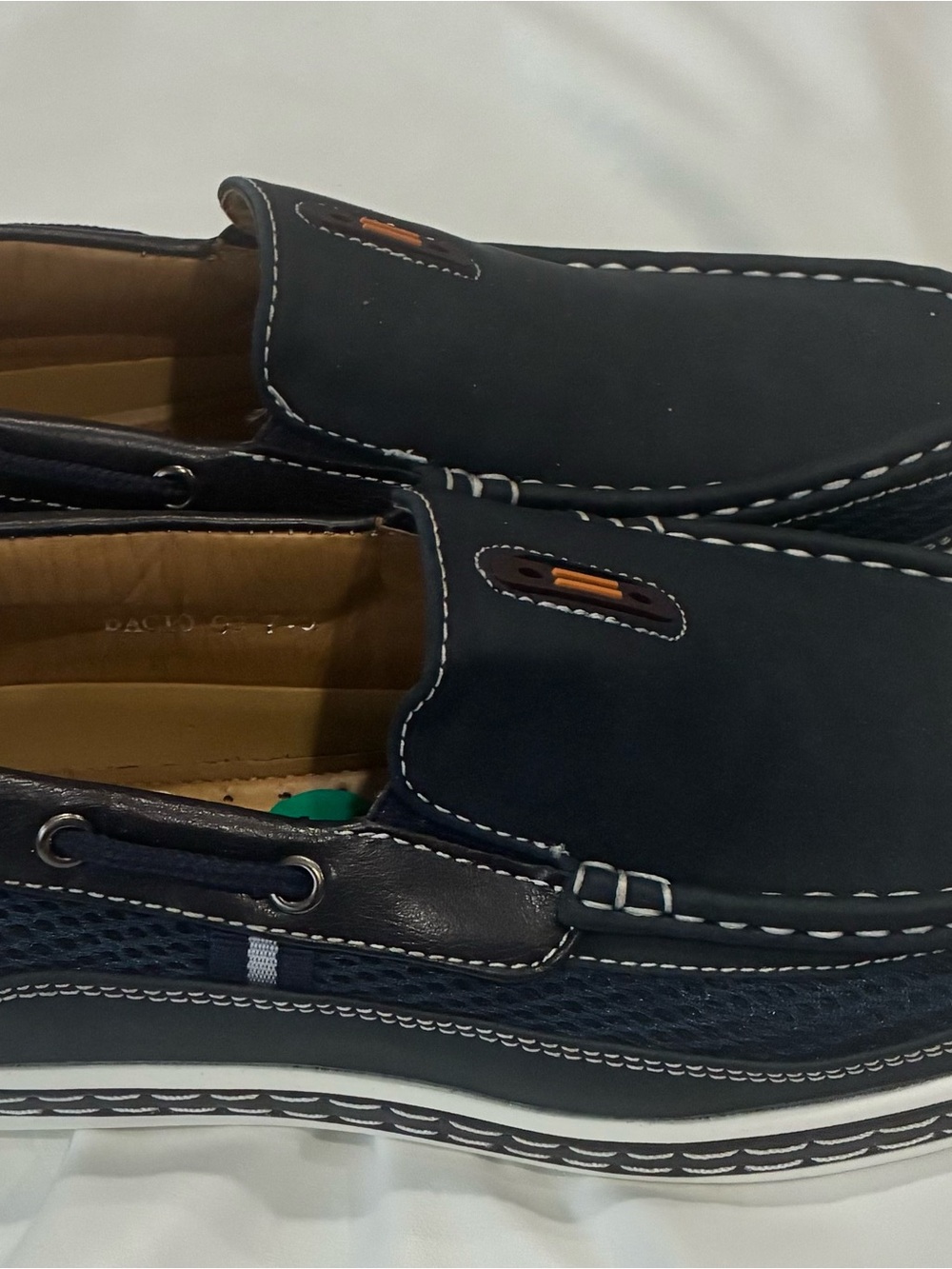Men's Navy Slip-On Casual Loafers